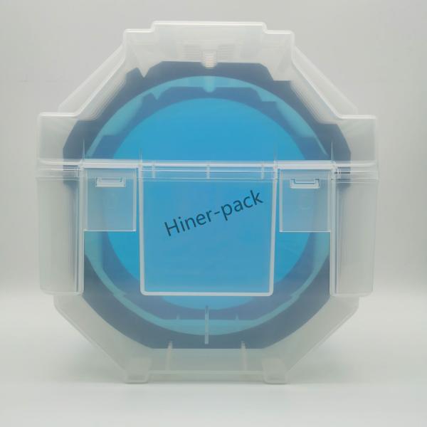 8 Inch Wafer Cassette Carrier Storage Box Semitransparent PP Material Use In Wafer Fab