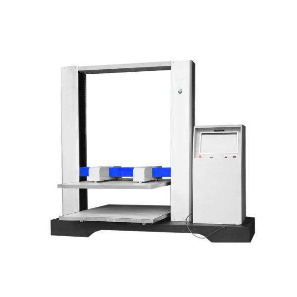 Paper Testing Equipment Electronic Carton Compression Tester / Computer Servo