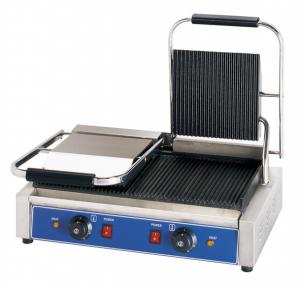 Quality Restaurant Griddle Sandwich Maker Electric Contact Griddle Grill Stainless Steel for sale
