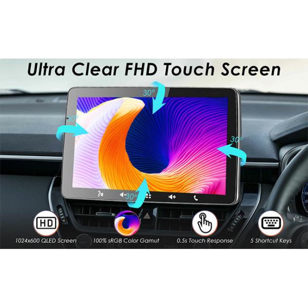 MP5 9 Inch Single Din Radio Car DVD Player Single Din Wired Carplay Android Auto