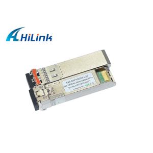 10G SFP+ Transceiver Module 1570nm 80Km CWDM SFP High Speed Transmission Network