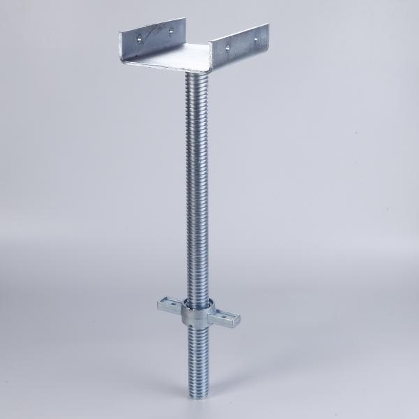 Buy Formwork Galvanized Adjustable Scaffolding Jack U Head Base at wholesale prices