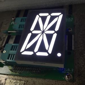 Quality 100mcd Single Digit 16 Segment LED Display For Elevator Floor Indicator for sale