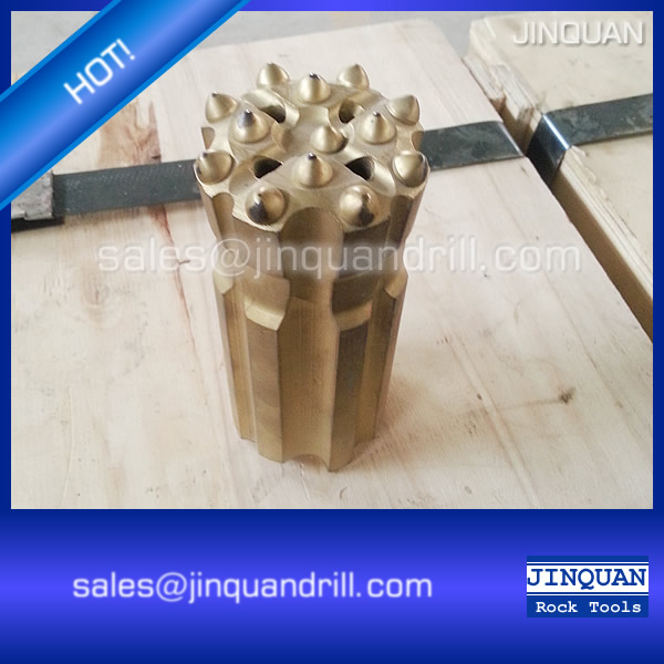 Retract button bits T45 102mm 4''