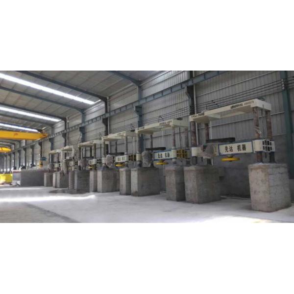 Four Cylinder Gantry Stone Cutting Machine For Colum Slab