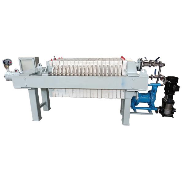 Polyester Sludge Dewatering Membrane Filter Press for Soild-liquid Separation