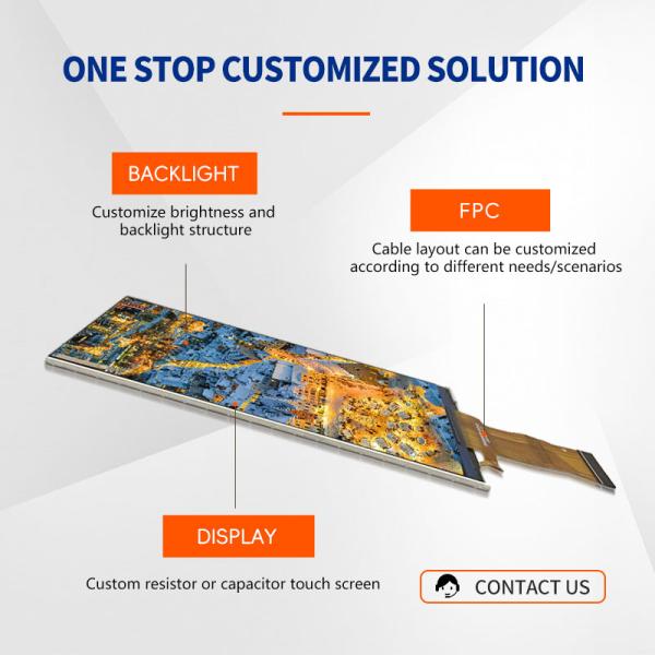 5-inch TFT LCD Screen With RGB Interface 480 * 854 Custom Capacitive Touch LCD Display Screen
