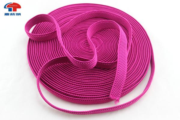 Custom Elastic Hook And Loop Strap / hook and loop belt Garment Accessories