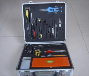 China FTTH fiber optic construction tools kit/fiber optic fusion splicing tool kit on sale