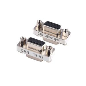 Quality DB9 to CAN Bus Interface Adapter With Pin-2 Pin-7 120 Ohm Resistance For Vehicle Diagnostic Analysis for sale