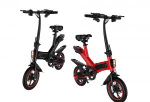 Quality Portable Lightweight Electric Bicycle , Compact Electric Bike Long Service Life for sale