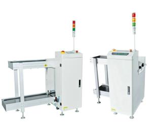 China Precision SMT Pcb automatic Loader Machine With 4-6 Bar Air Supply , Min 0.6mm PCB Thickness on sale