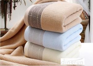 China Soft Durable Household Terry Cotton Bath Towels Super Absorbent on sale