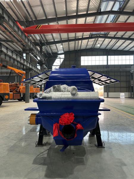 Buy Drag Type Concrete Pump Cement Pumping Apparatus For Concrete Transportation, Grouting, And Spraying On Construction Sites at wholesale prices