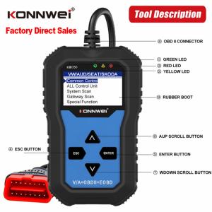 China VAG Fault Code Reader Scanner Diagnostic Tool 2 LCD screen VW Volkawagen Audi Group on sale