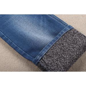 China 339 Gsm Fleeced Rayon Stretchable Denim Fabric on sale