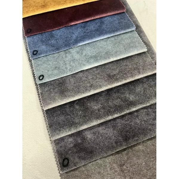 Upholstery Polyester Print Fabric Plain For Sofa Cushion Pillows