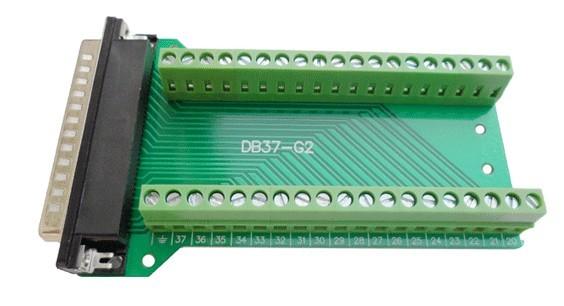Buy Signals Breakout Board Serial Port Header - DB37 Male / Female terminal block adapter at wholesale prices