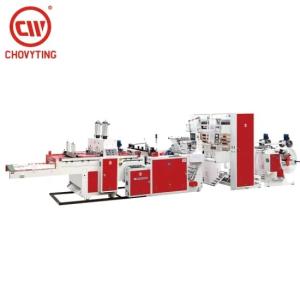 Quality Computerized T Shirt Bag Making Machine , Plastic Shopping Bag Making Machine 125m/min for sale