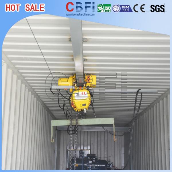 Buy High Output Commercial Ice Block Maker Machine With 20 Ft 40 Ft Container at wholesale prices