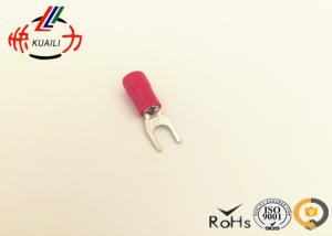 Quality SV Pre Insulated Spade Electrical Terminal Connector U Type Fork Cold Press Joint for sale