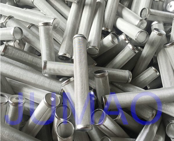 316 L Sintered Stainless Steel Filter Elements High Mechanical Strength