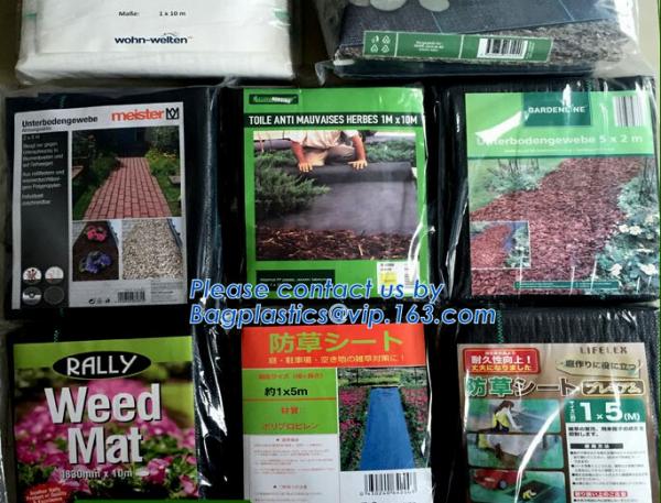 Buy Garden Agricultural Weed Mat,Plastic Ground Cover, Weed Control Mat, pp woven grass mat, black woven pp fabric at wholesale prices