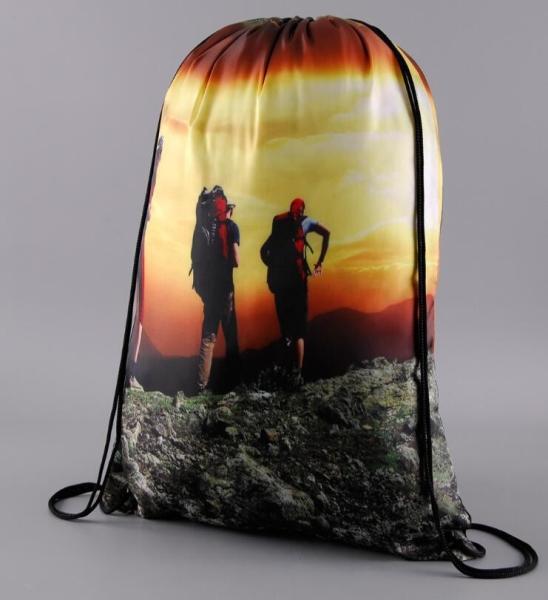 Custom Drawstring Bag/ Promotional drawstring backpack/Polyester Drawstring Bag