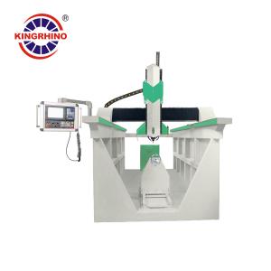 Quality CNC 4 Axis 2 Spindles Column Stone CNC Engraving Machine For Granite Marble for sale