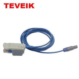 China Biolight Reusable SPO2 Sensor Reusable Adult Finger Clip SPO2 Probe, 5 pin on sale
