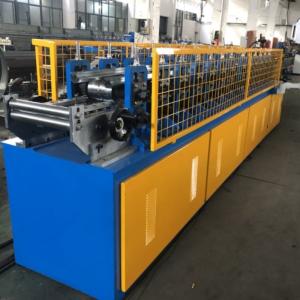 Quality VCD Fire Air Duct Damper Frame Roll Forming Machine With Punching for sale