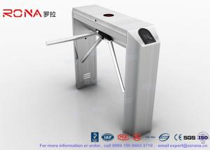 China RS485 Access Control Tripod Turnstile Gate 304 SS Waist Height Turnstile with CE certification on sale