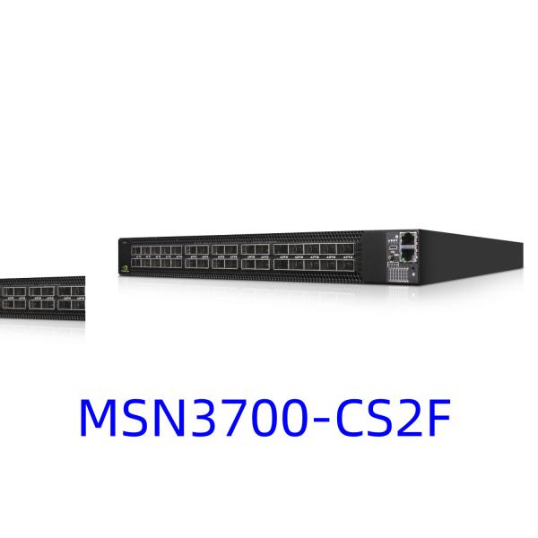 MSN3700-CS2F Spectrum-2 Based 100GbE 1U Open mellanox network Switch with Onyx