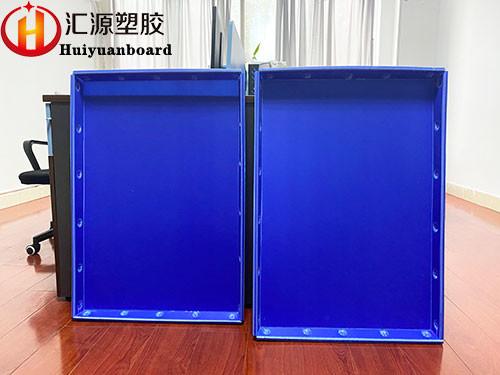 Buy Waterproof PP Corrugated Plastic Box , Stackable Corrugated Plastic Totes at wholesale prices