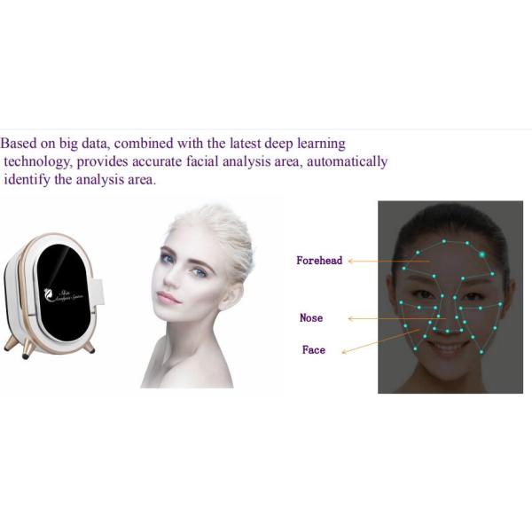 10.1 Inch LCD Screen Face Skin Analyzer For Professional Salon Spa