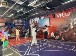 XR Arena Location Based VR Space Game with Interactive Effects
