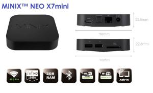 China MINIX NEO X7 mini  Android TV Box RK3188 Quad Core 1.6GHz 2G/8G on sale