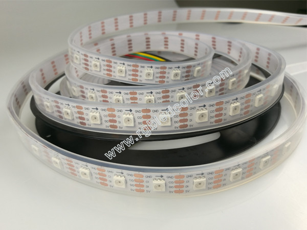 addressable individually control pixel rgb magic led strip SK9822 programmable led strip light