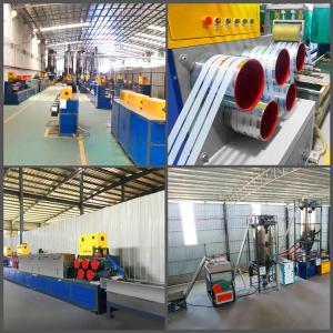 China PLC Control Plastic Belt Production Line PET Packing Tape Strap Making Machine User-Friendly PET Strap Extrusion Line on sale