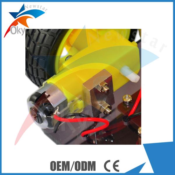 4WD Car Ultrasonic Line track Obstacle Avoidance Anti drop Smart Car Robot Kit