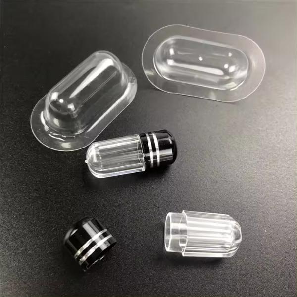 Tasteless Mini Single Small Empty Capsules Clear And Compact Easy To Fill