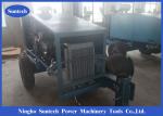 Overhead Line 300KN Wire Puller Machiner , Hydraulic Pulling And Mounting