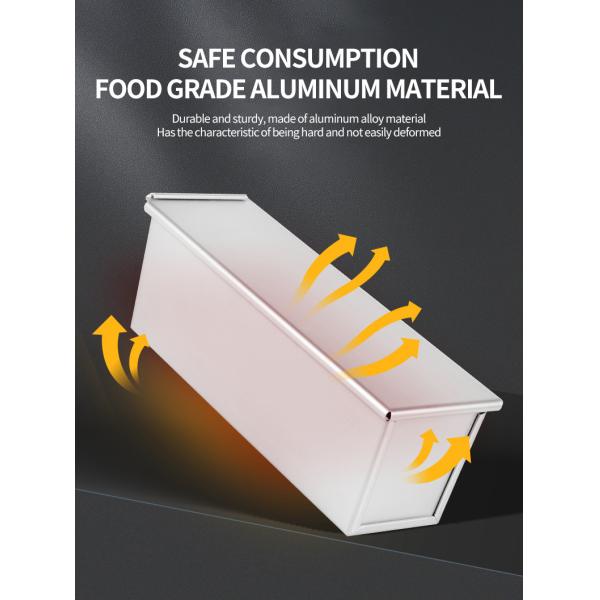Customization Aluminum Non-Stick Bread Baking Mould for Bakery Customized Aluminum