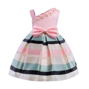 Buy cheap Bow Belt Dress Robe Fille Elbise Frozen Prinsess Enjurken Meisjes Vestido Menina from wholesalers