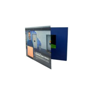 Foldable Softcover Video Player Greeting Card Support High Resolution