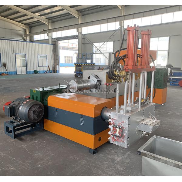 Double Stage Single Screw PP PE ABS Plastic Granules Pelletizer Extruder