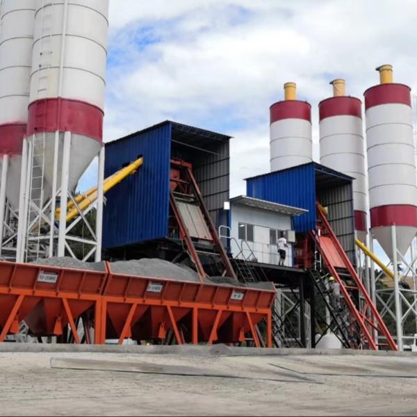 Buy Custom RCC Batching Cement Concrete Mixing Plant For Precast Admixtures Powders at wholesale prices