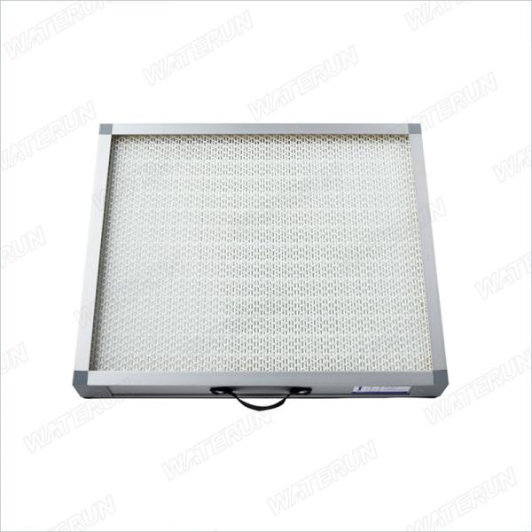 Glass Fiber Material Fume Extractor Filters Absorbing Dust Particles Above 0.3μM