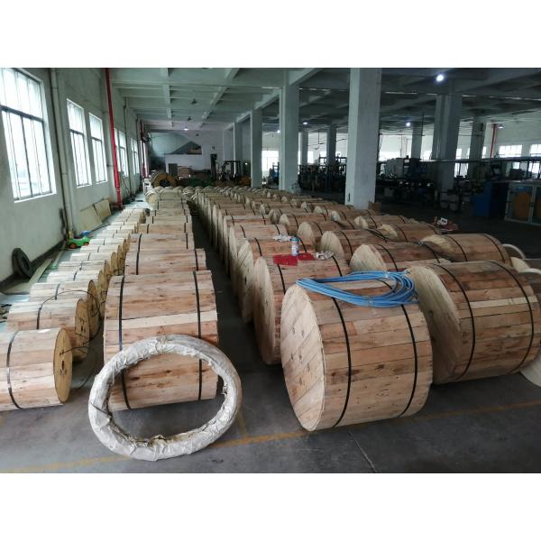 4 Core FRP G652D 250μM ADSS Fiber Optic Cable