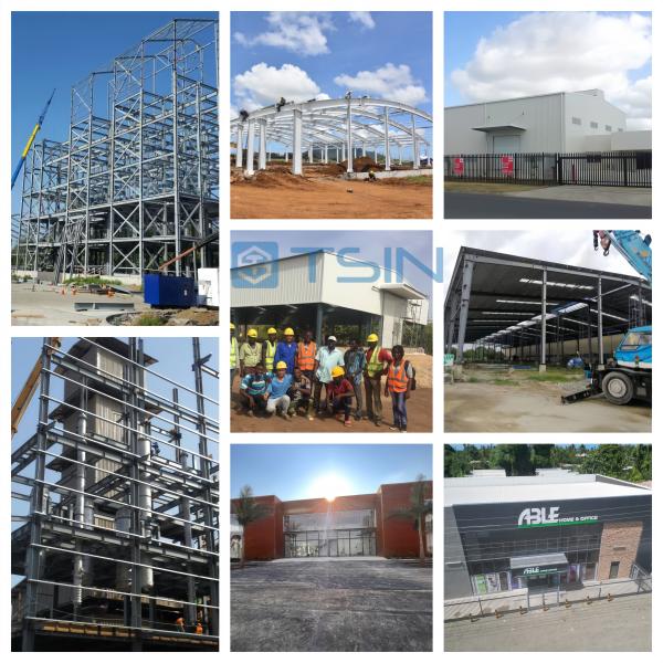 Steel welding process detail